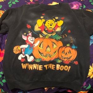 Vintage Halloween Winnie the Pooh Sweatshirt